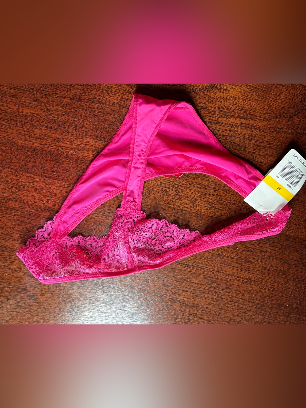Four M/6 thong panties - Victoria Secret, Delicates and B.Tempted. - Picture 3 of 8